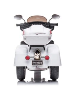 Goldwing triračio elektrinio motociklo vaikiškas modelis – baltas
