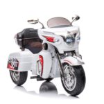 Goldwing triračio elektrinio motociklo vaikiškas modelis – baltas