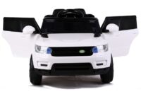 HL1638 Electric Ride On Car – baltas elektrinis vaikiškas automobilis