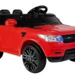 HL1638 Electric Ride On Car – raudonas elektrinis vaikiškas automobilis