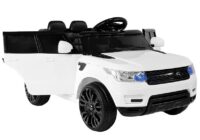 HL1638 elektrinis vaikiškas automobilis baltas