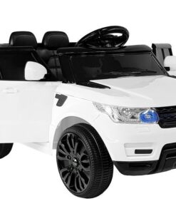 HL1638 elektrinis vaikiškas automobilis baltas