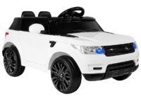 HL1638 elektrinis vaikiškas automobilis baltas