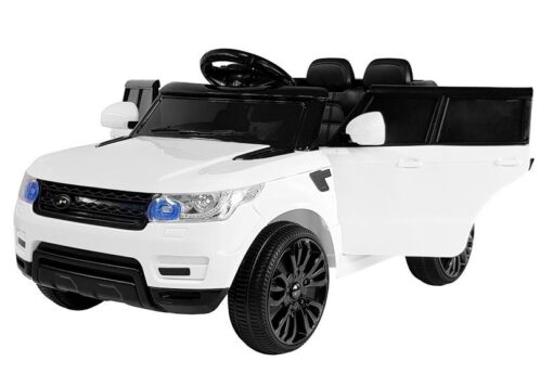 HL1638 elektrinis vaikiškas automobilis baltas