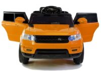 HL1638 elektrinis vaikiškas automobilis oranžinis