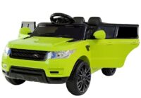 HL1638 elektrinis vaikiškas automobilis žalias
