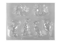 Kūrybinis gipsinių dinozaurų magnetukų rinkinys