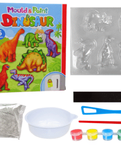 Kūrybinis gipsinių dinozaurų magnetukų rinkinys