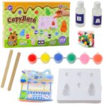 Kūrybinis kapibaros gelio figūrėlių DIY rinkinys – 18 dalių