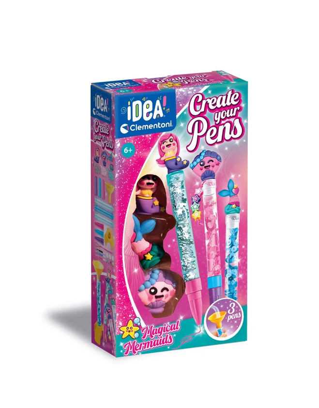 Loominguline minipliiatsite tehas "Mermaid Pen Creators"