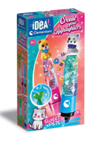 Kūrybinis mini žymeklių fabrikėlis „Sweet Pets“ Clementoni