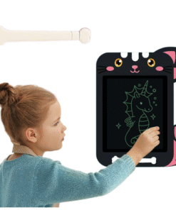 LCD piešimo planšetė Znikopis Black Cat