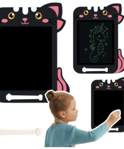 LCD piešimo planšetė Znikopis Black Cat