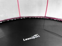 LEAN Sport Max 12ft (366 cm) batutas – juodas su rožiniais akcentais