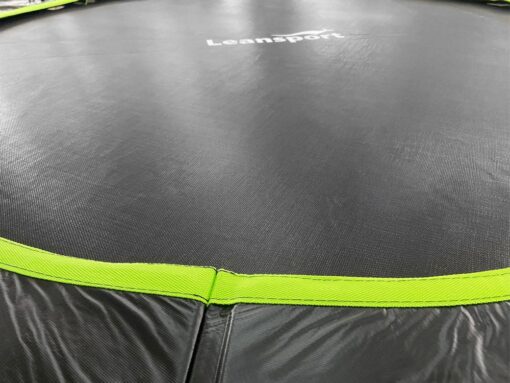 LEAN Sport Max 14ft (426 cm) batutas – juodas su žaliais akcentais