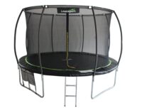LEAN Sport Max 14ft (426 cm) batutas – juodas su žaliais akcentais