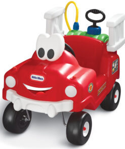 Little Tikes gaisrinės mašinėlė – paspirtukas su pompa ir vandens žarna