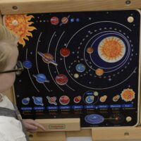 MASTERKIDZ Edukacinė Šviečianti Saulės Sistemos Lenta