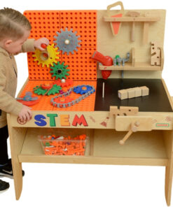 MASTERKIDZ Medinės dirbtuvės XXL Montessori STEM su įrankiais