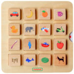 MASTERKIDZ Montessori šešėlių atpažinimo ir poravimo žaidimas