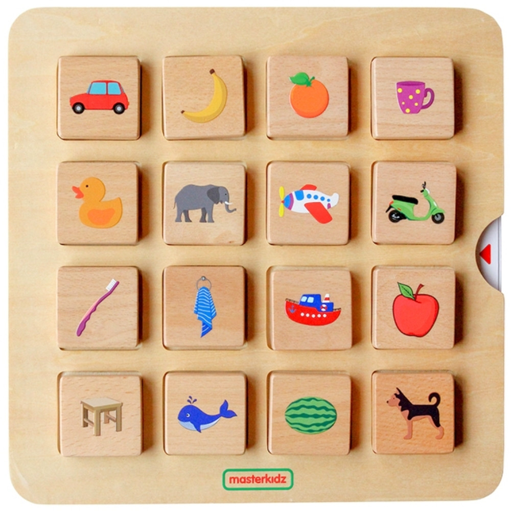 MASTERKIDZ Montessori šešėlių atpažinimo ir poravimo žaidimas MASTERKIDZ Montessori šešėlių atpažinimo ir poravimo žaidimas