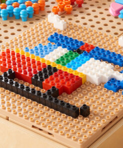 MASTERKIDZ STEM kaladėlių rinkinys 135 vnt.