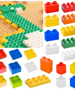 MASTERKIDZ STEM kaladėlių rinkinys 135 vnt.