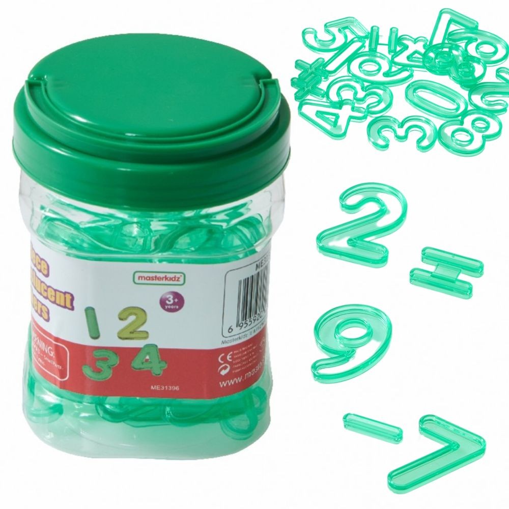 MASTERKIDZ Skaidrūs skaičiai – matematika ant šviesos panelės MASTERKIDZ Skaidrūs skaičiai – matematika ant šviesos panelės