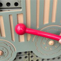 MASTERKIDZ „Guiro“ muzikinis instrumentas – traktorius STEM priedams