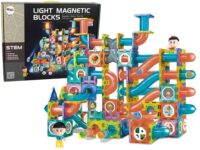 Magnetinė šviečianti kamuoliukų trasa 3D 292 vnt