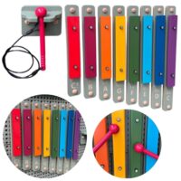 Masterkidz Sieniniai cimbolai – ksilofono muzikinis instrumentas STEM priedams