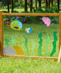 Masterkidz akrilinė lenta su skaidriu piešimo paviršiumi