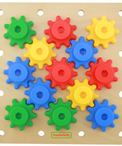 Masterkidz krumpliaračių mechanizmo konstravimo Montessori lenta