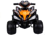 Medium Quad Juodas – elektrinis keturratis vaikams