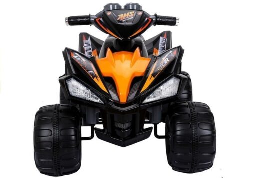 Medium Quad Juodas – elektrinis keturratis vaikams