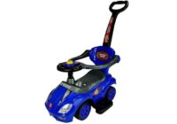 Paspiriamoji Mašinėlė Mega Car 3in1 – Mėlyna