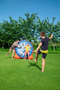 Pripučiamas taikinio žaidimo skydas Bestway 157×107×157cm