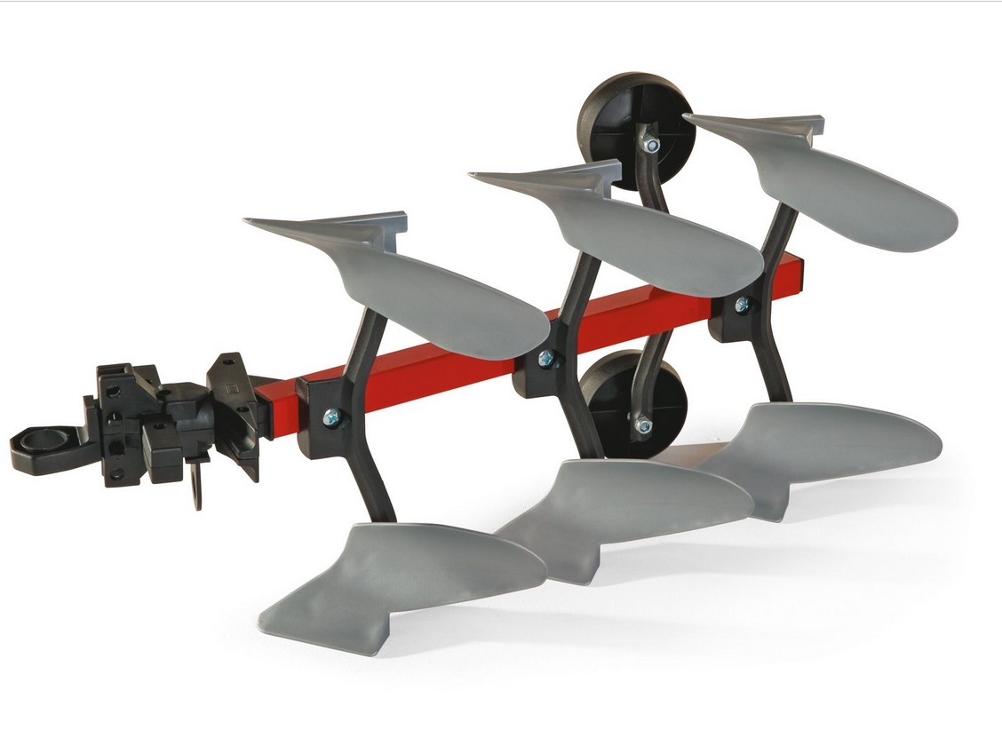 Rolly Toys RollyScraper – metalinis daugiaeilis plūgas traktoriukams Rolly Toys RollyScraper – metalinis daugiaeilis plūgas traktoriukams