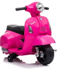 Rožinis elektrinis motoroleris Vespa GTS 300 Mini