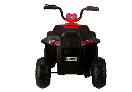 S601 Red – elektrinis vaikiškas keturratis (Quad) – raudonas