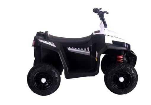S601 White – elektrinis vaikiškas keturratis (Quad) – baltas