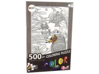 Spalvinimo dėlionė žuvys – 500 detalių