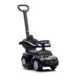 Stūmiklis–Mašinėlė Mercedes 3in1 – Juodas
