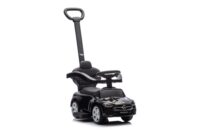 Stūmiklis–Mašinėlė Mercedes 3in1 – Juodas
