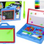 Šviečianti 2in1 magnetinė piešimo lenta Glowing Paint