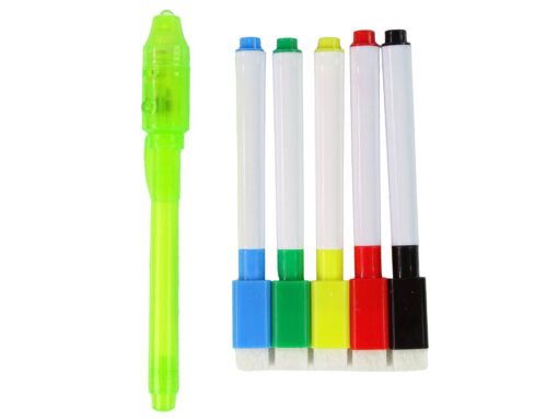 Šviečianti 2in1 magnetinė piešimo lenta Glowing Paint