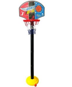 Vaikiškas sulankstomas krepšinio rinkinys 115 cm
