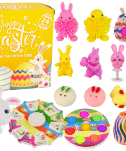 Velykinis „Fidget“ Squishy antistresinių žaislų rinkinys – 18 vnt.