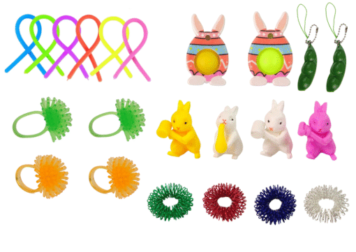 Velykinis „Fidget“ antistresinių žaislų rinkinys – 29 vnt.