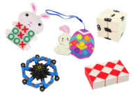 Velykinis „Fidget“ antistresinių žaislų rinkinys – 36 vnt.
